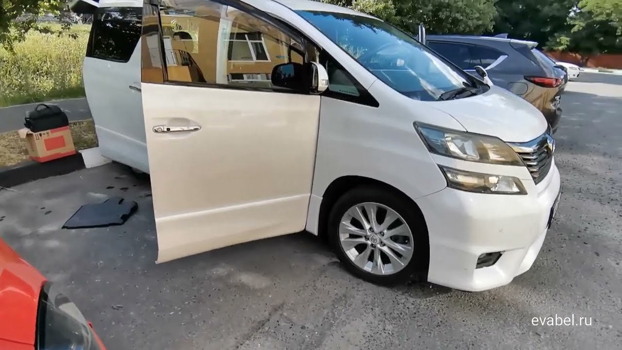Toyota Vellfire 1поколение 7 мест eva коврики в салон и багажник нестандарт evabel.ru 8800-222-48-45