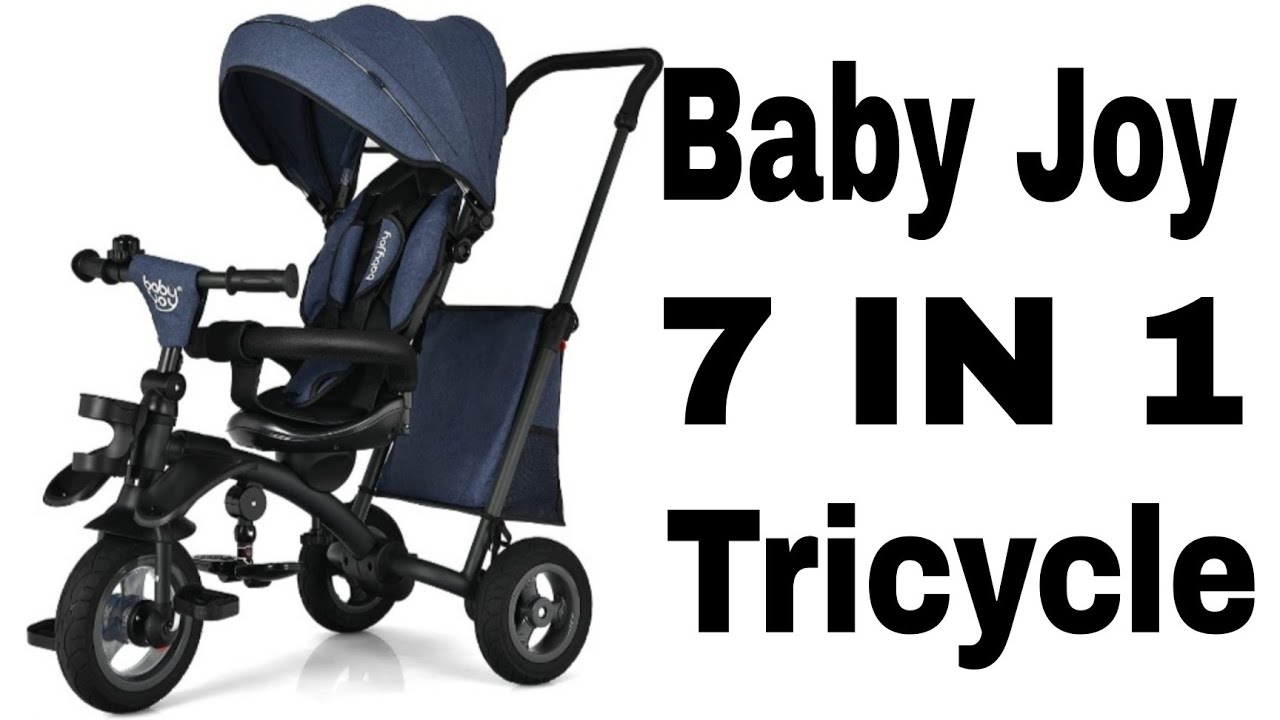 Трехколесный велосипед Baby Joy 7 в 1