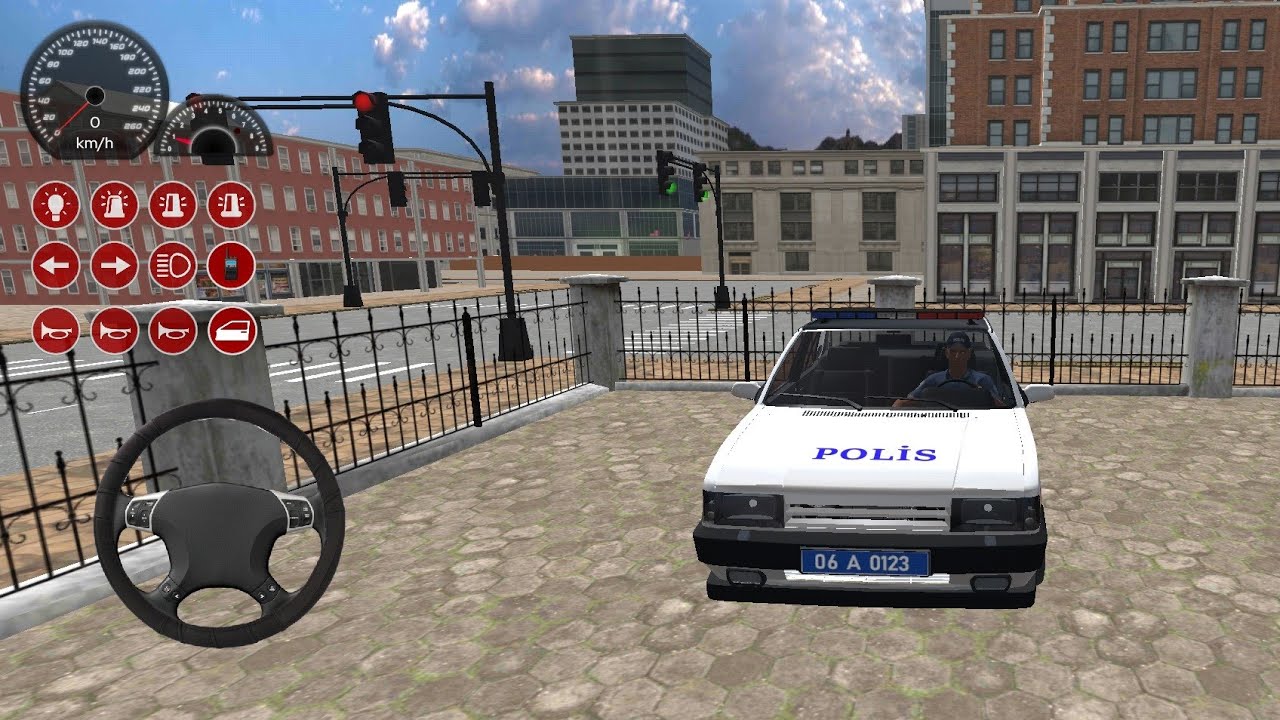 Modifiyeli Doğan SLX 🚓 Polis Oyunu Gameplay | Açık Dünya Polis Simülasyonu  #androidgameplay 