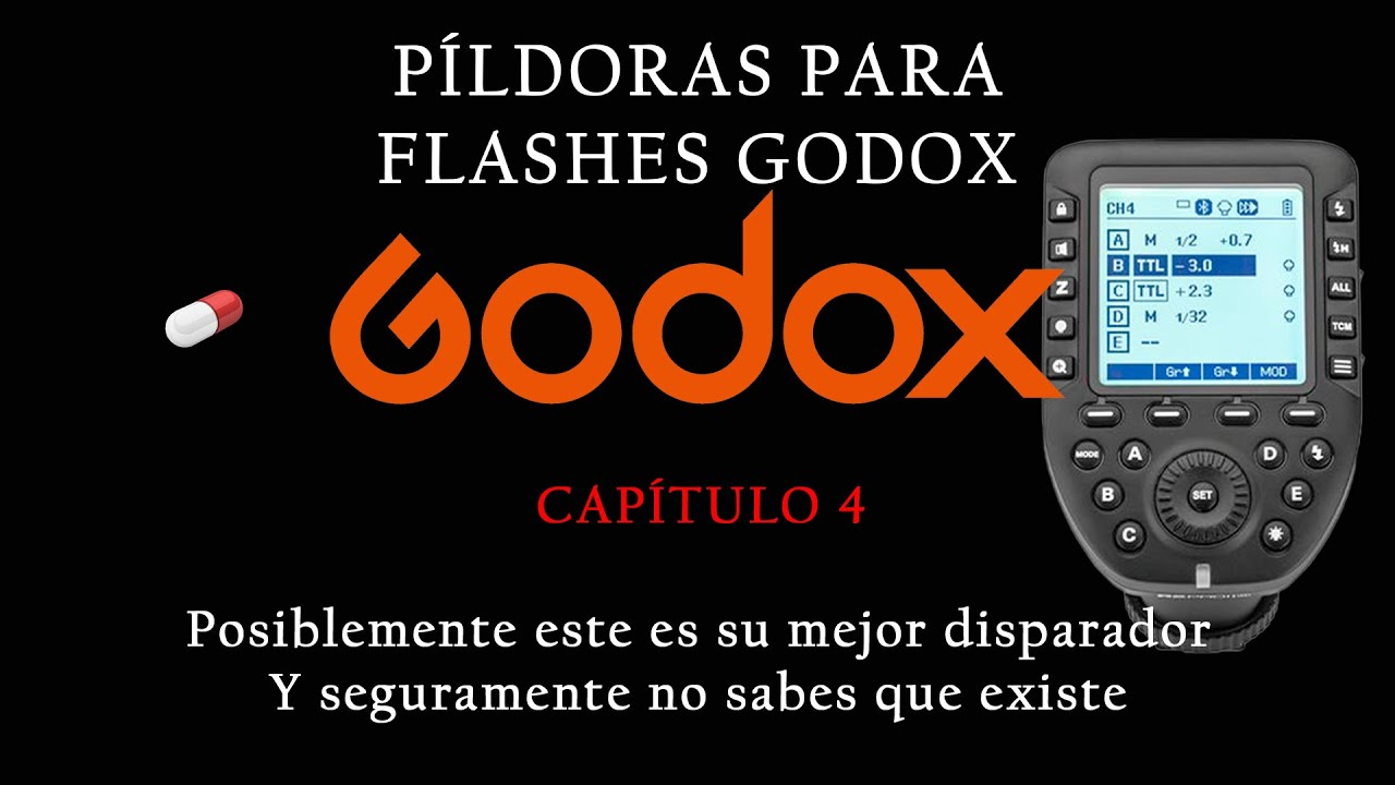 Posiblemente el disparador más desconocido y completo de Godox