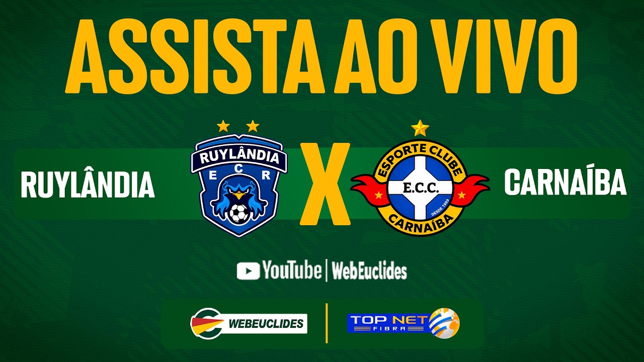 14º SUPER COPA RURAL -  RUILÂNDIA X CARNAÍBA  AO VIVO COM IMAGENS - JOGO DE VOLTA