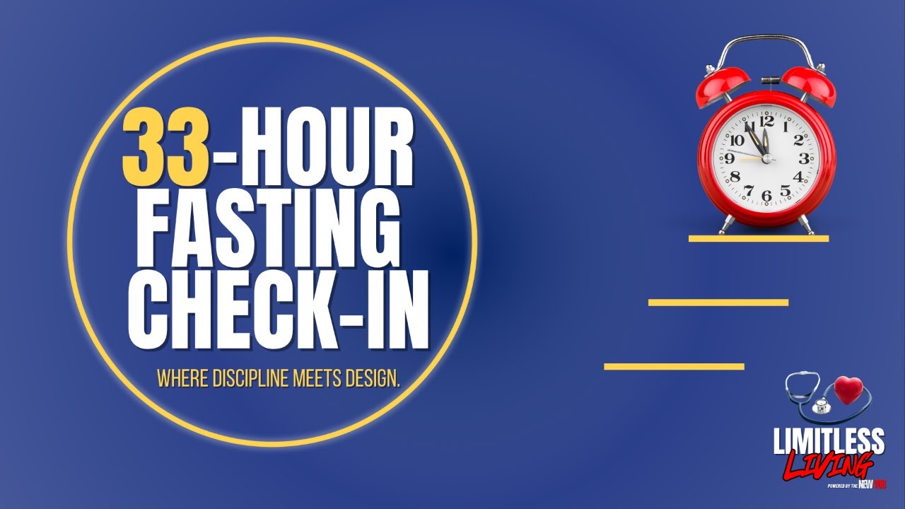 33-Hour Fasting Check-In | Dr. Dwain Woode