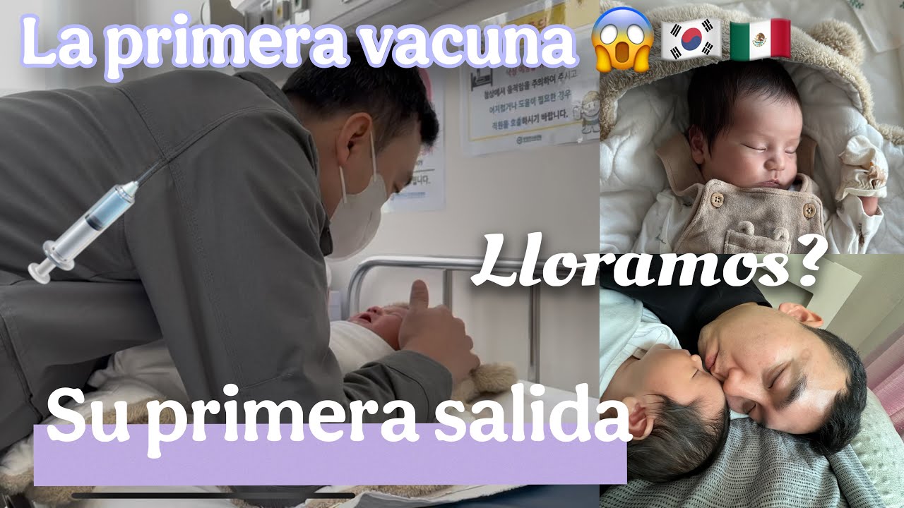 🇰🇷💉La primera vacuna, asi son los centros para amamantar en Corea 😮su primera salida‼️🇲🇽