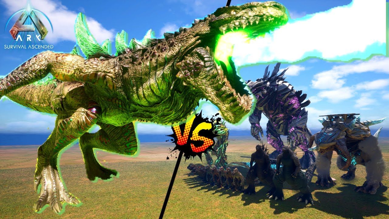 Godzillark vs Tirtans [ASA Battle/Ep.1][with Spawn Code]