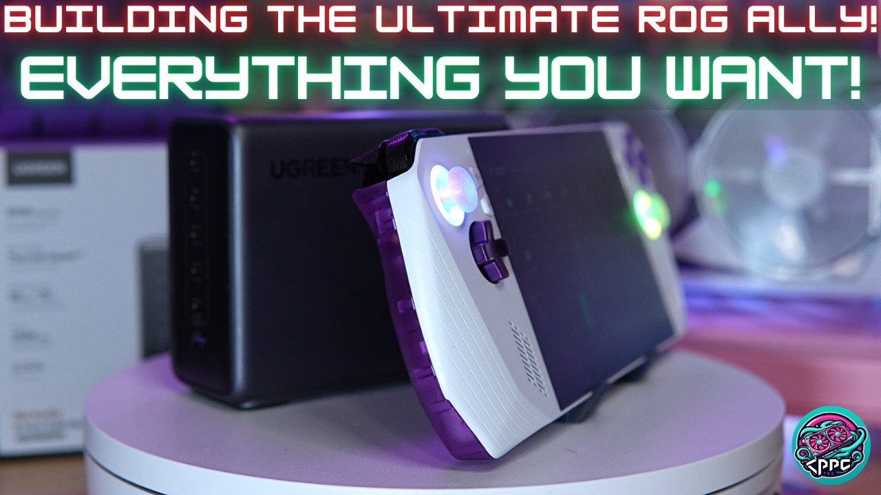 Building The Ultimate Rog Ally ! More Battery Life - More Storage - More Mods! #rogally #xboxally