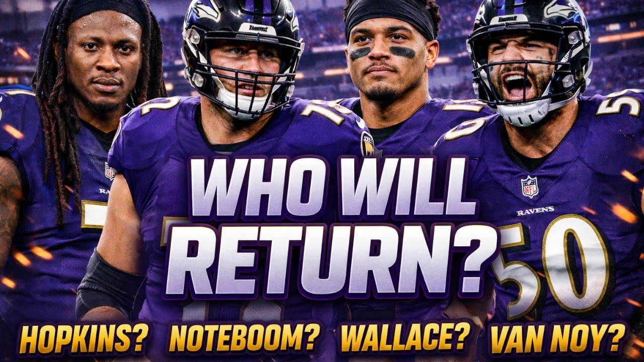 🔥 WHO'S COMING BACK? 4 RAVENS PLAYERS WHO COULD STILL RETURN IN 2026