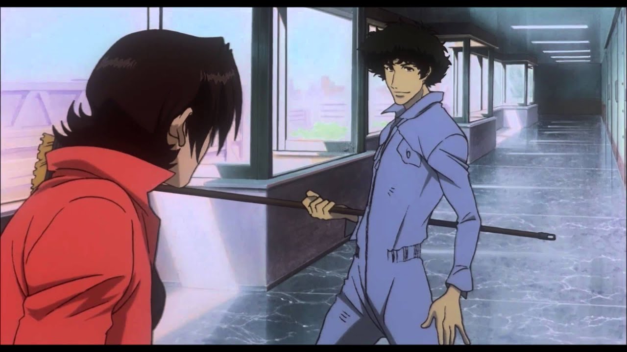 Cowboy Bebop: The Movie - Spike vs Electra