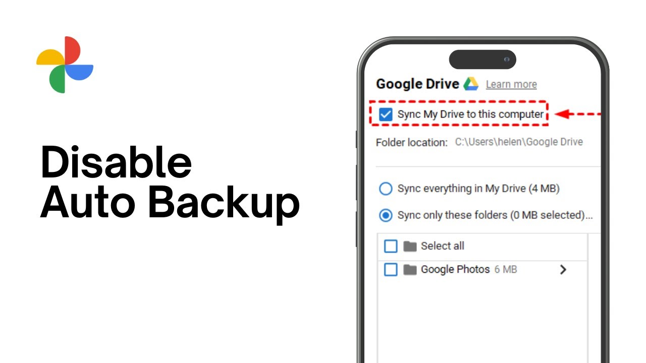 How to Stop Auto Backup of Google Photos - Turn Off Google Photos Sync