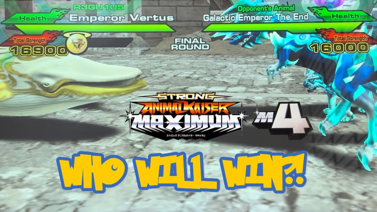 *OLD GALACTICAL INVADERS🐳 VS NEW GALATICAL IMVADERS🐉!!!* Strong Animal Kaiser Maximum 4!!!