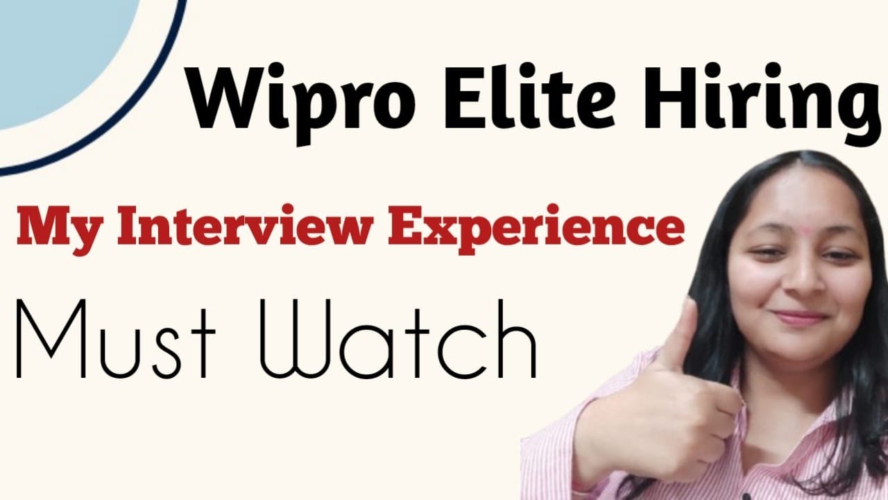 Wipro Elite Hiring 2025 | My Interview Experience & Tips to Crack It! | Sonal Garg