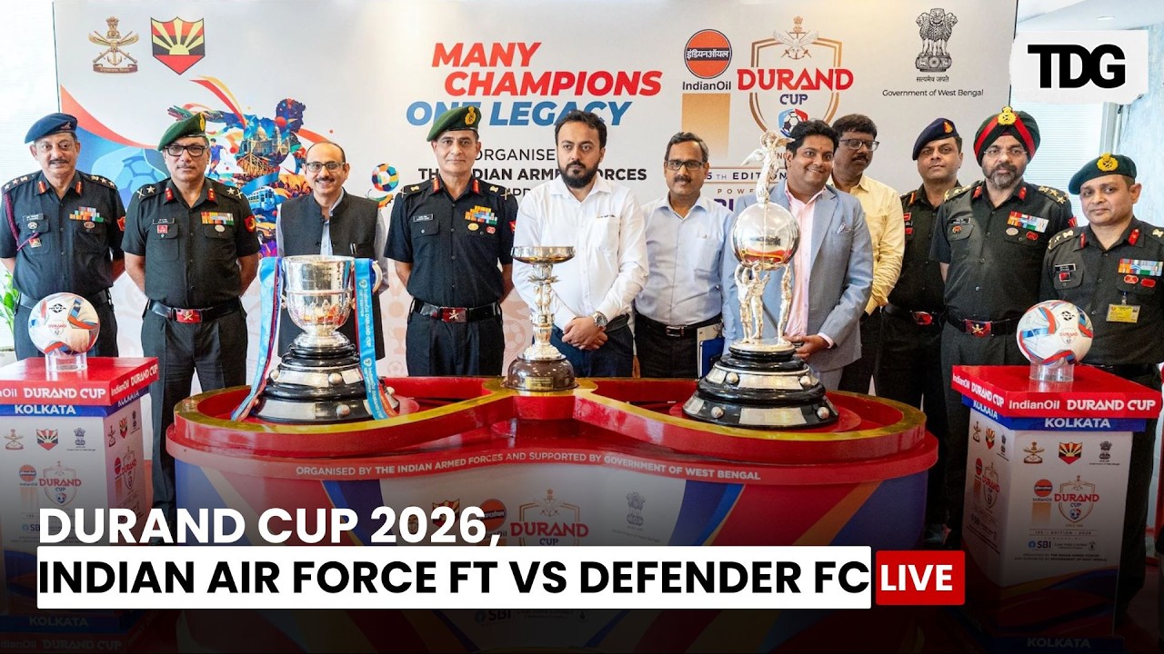 WATCH DURAND CUP 2026 | Indian Air Force FT Vs Defender FC | BIRSAMUNDA FOOTBALL STADIUM | LIVE