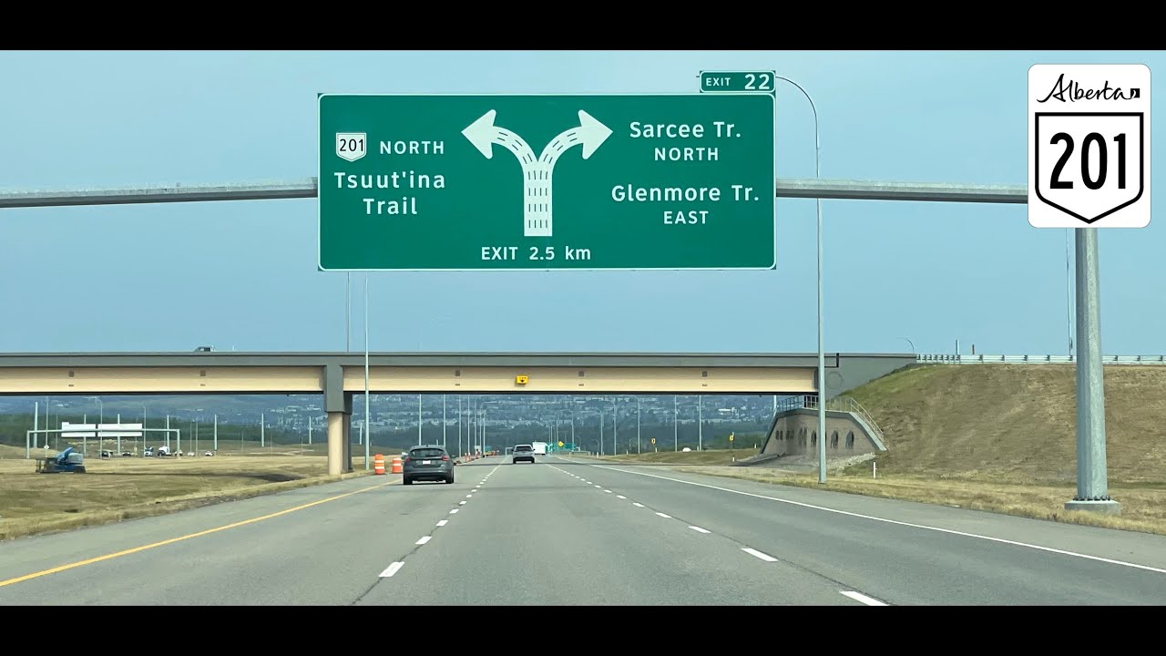 [2023/32] Calgary Ring Road - Stoney Trail, Tsuut'ina Trail, Sarcee Trail - Alberta Highway 201