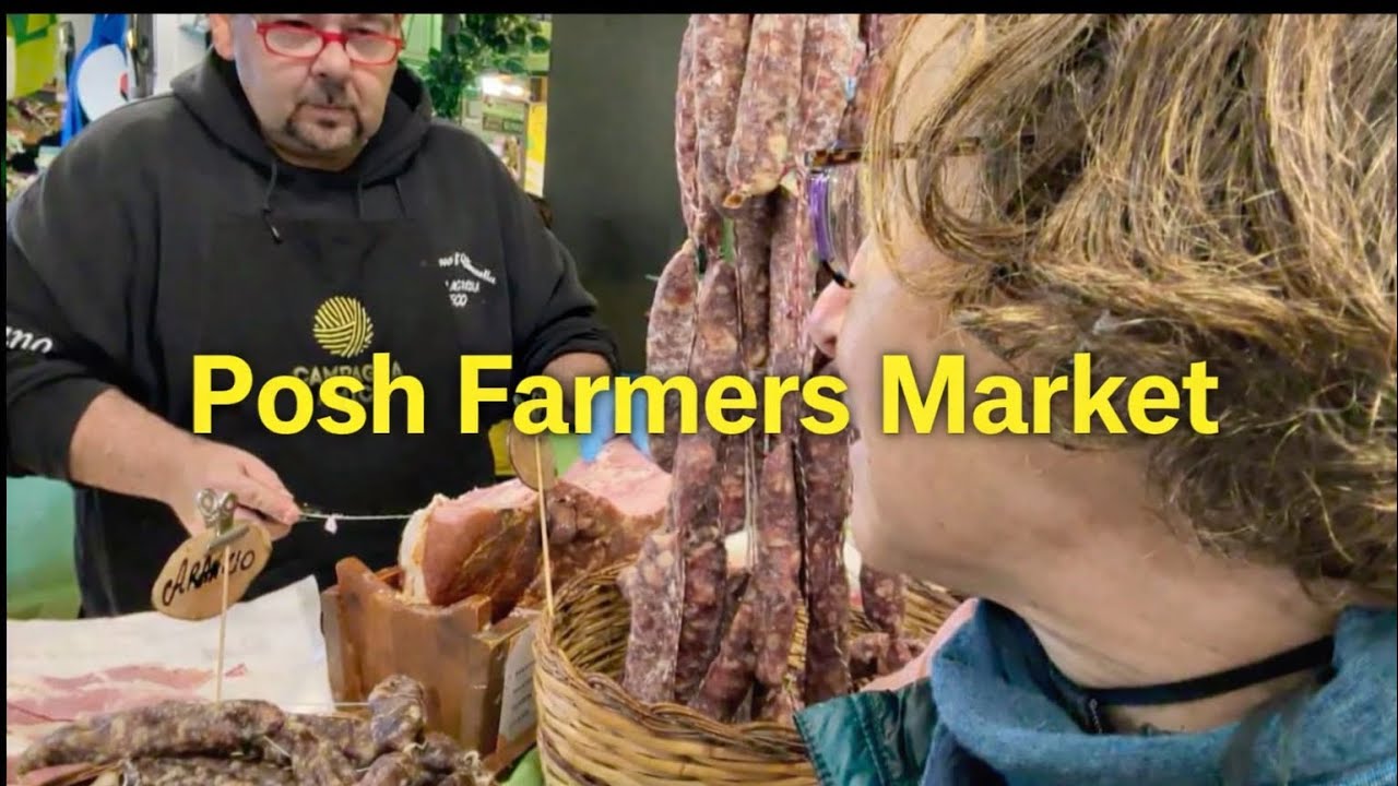 Foodie Paradise! Miss Moonshine's at Campagna Amica -Rome’s Posh Organic Farmers Market 