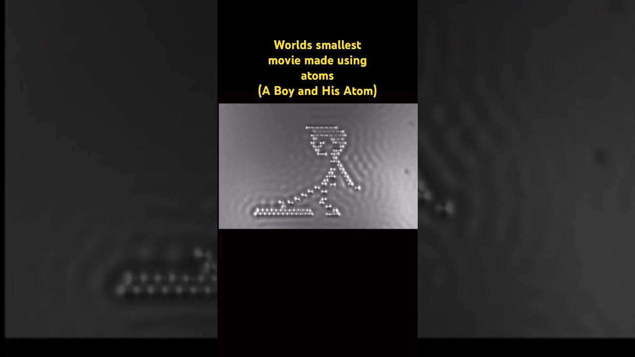 Smallest movie made using atoms&hellip; #music #art #science #atoms #dance