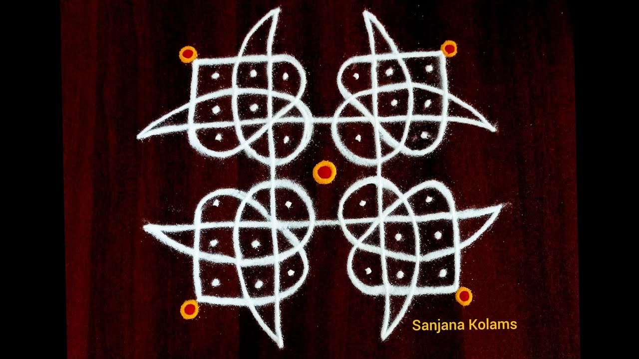 2026. Kutty Chikku Kolam Challenging and interesting KambiKolam Beautiful Friday and FestivalRangoli