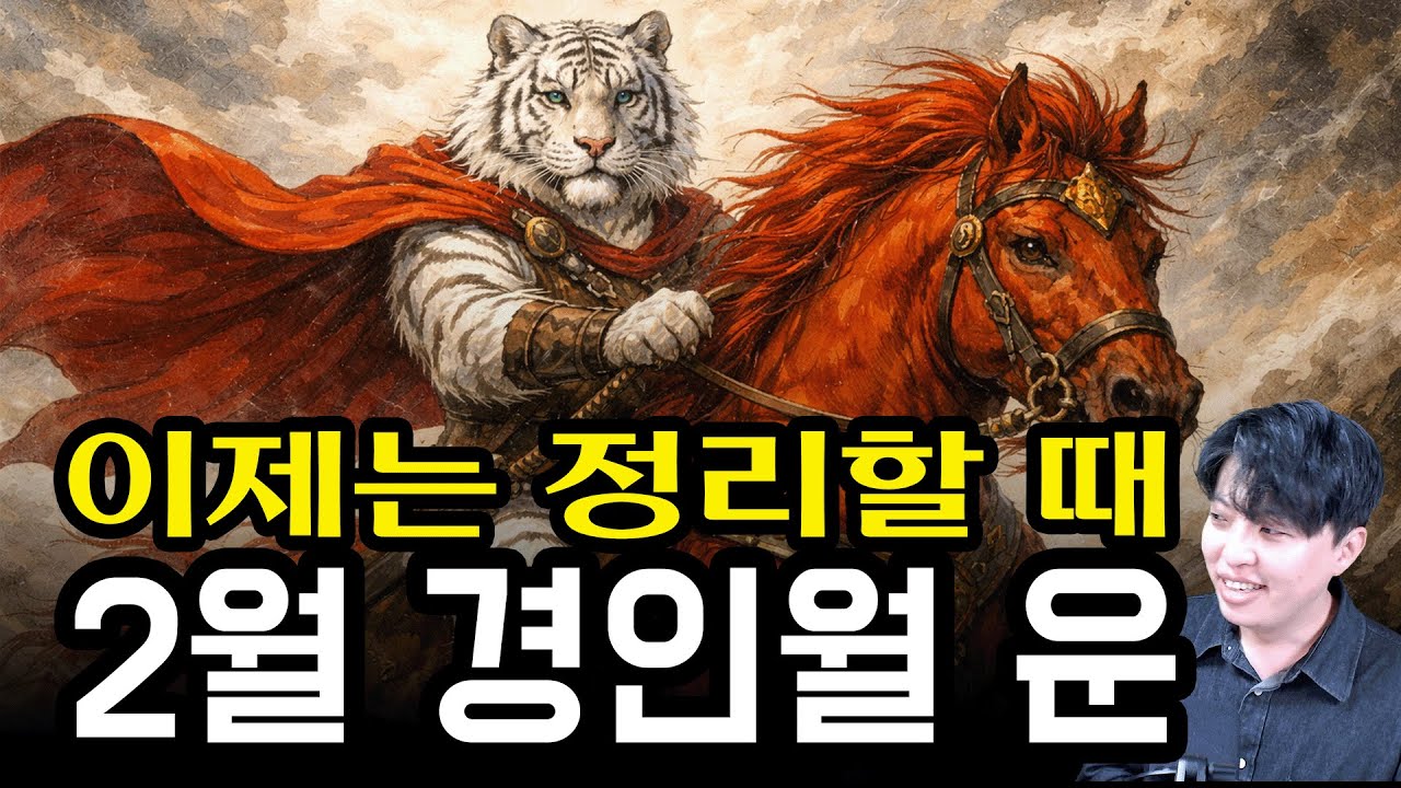 [26년 2월 월운] 지금 주의해야 하는 것들. 물상론으로 쉽게 재밌게 보는 병오년 경인월 운