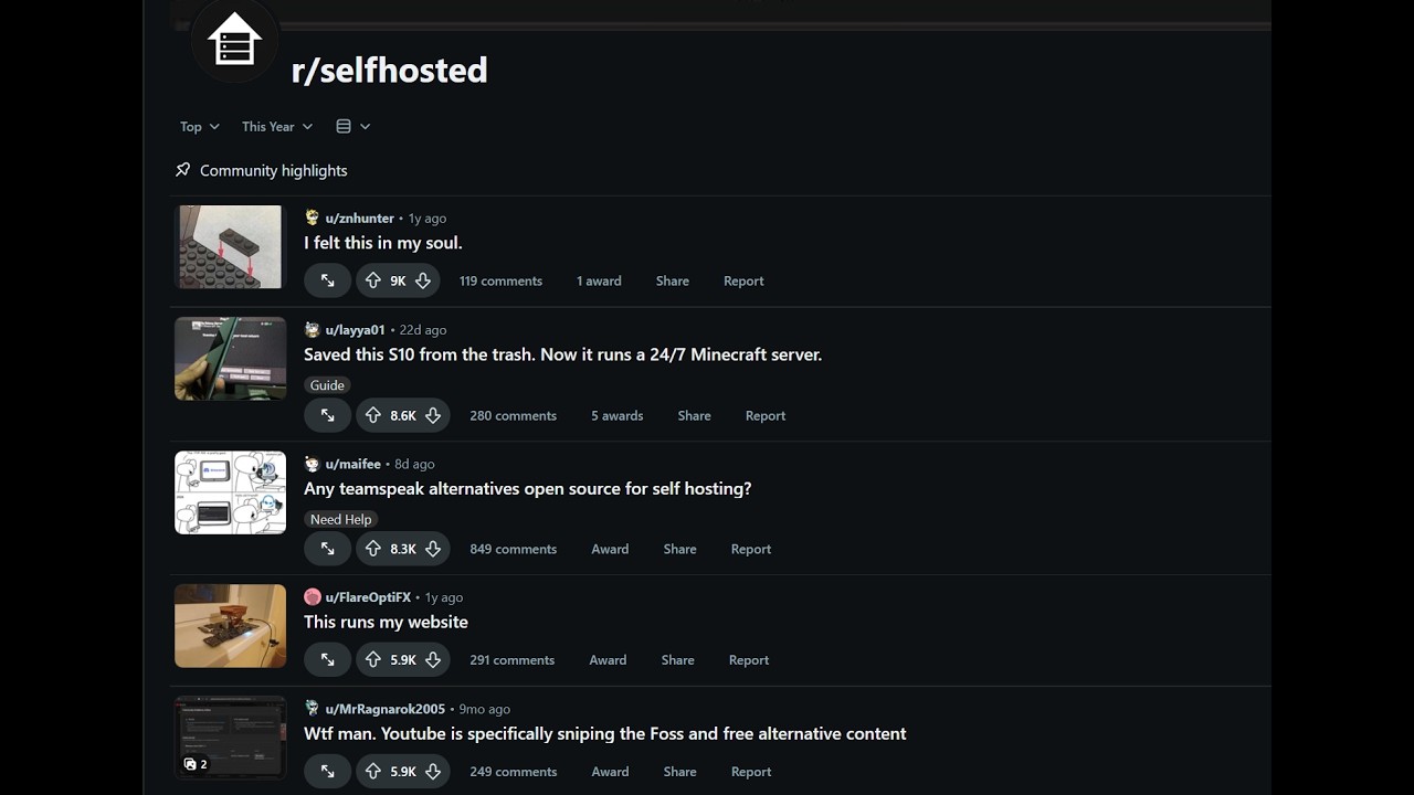 self hosting renaissance is here and people are saving a lot of money