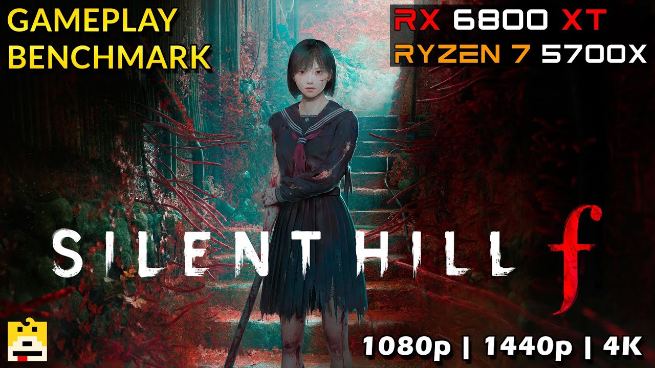🩸 SILENT HILL f Benchmark | RX 6800 XT + Ryzen 7 5700X | TSR + FSR + Lumen (1080p/1440p/4K)