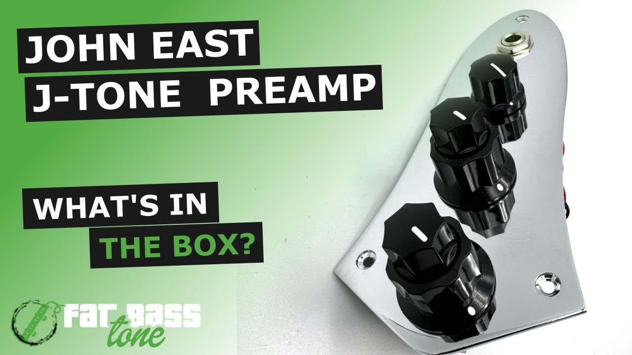 John East J-Tone Bass Preamp for Jazz Bass&reg;: What&rsquo;s In The Box (A Close-Up Look)