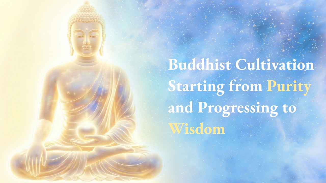 Buddhist Cultivation Starting from Purity and Progressing to Wisdom｜修行從清淨起修、然後修智慧