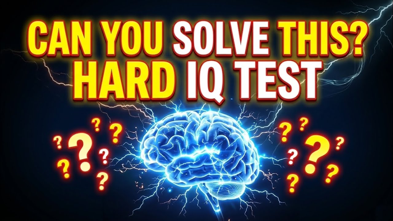 Only 1% Can Solve These Hard IQ Questions
