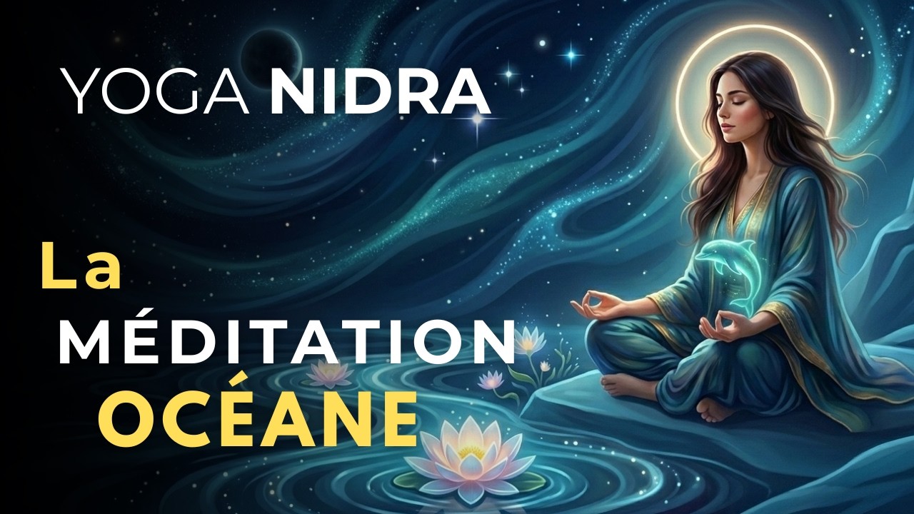 Vivez un instant unique de lâcher prise dans ce Yoga Nidra relaxant avec bruitages de la mer 🔵