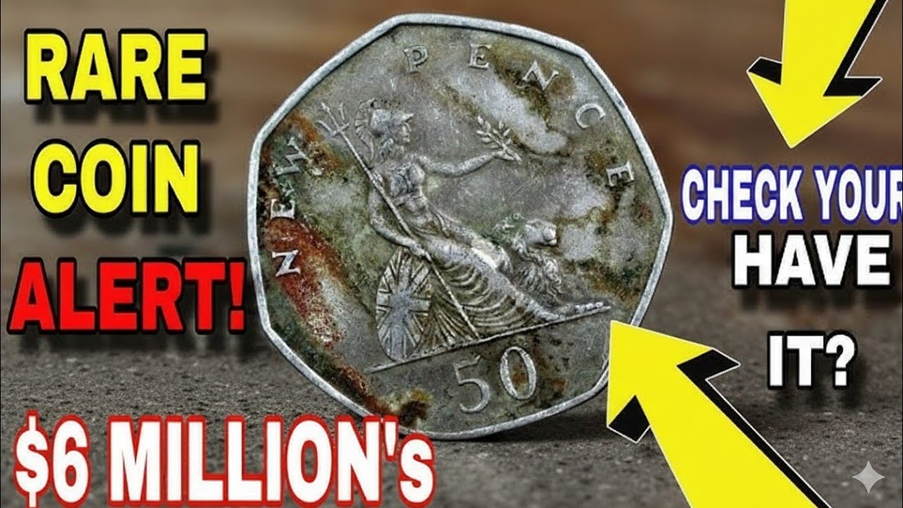 The Rarest 50p Coins in the UK! rare coins uk 50p 