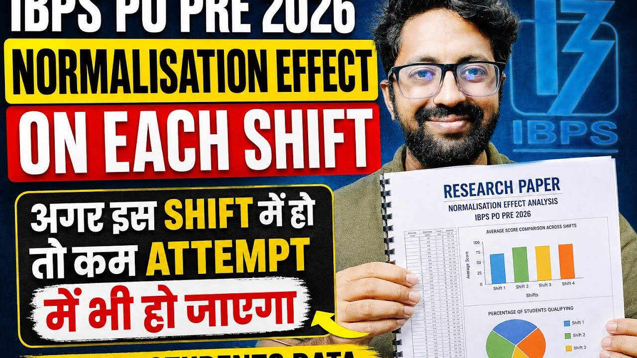 IBPS PO 2026 EFFECT OF NORMALISATION ✅ SHIFT WISE| MEGA SURVEY ON 48000+✅