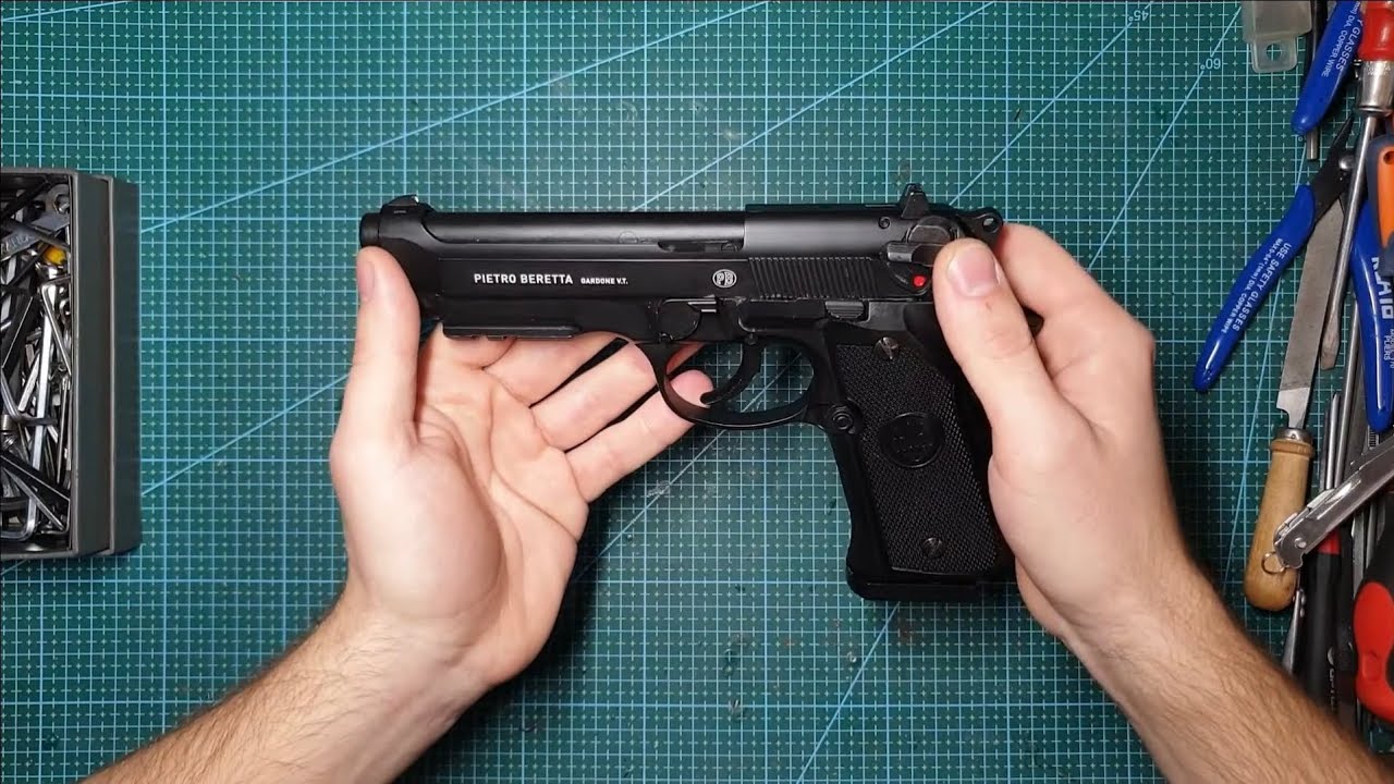 Recenzja repliki pistoletu Beretta M96 A1 od firmy Umarex (KWC)