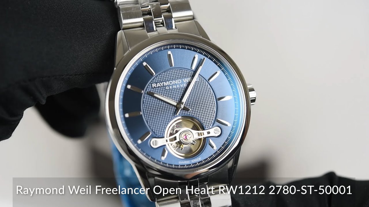 Raymond Weil Freelancer Open Heart RW1212 2780-ST-50001