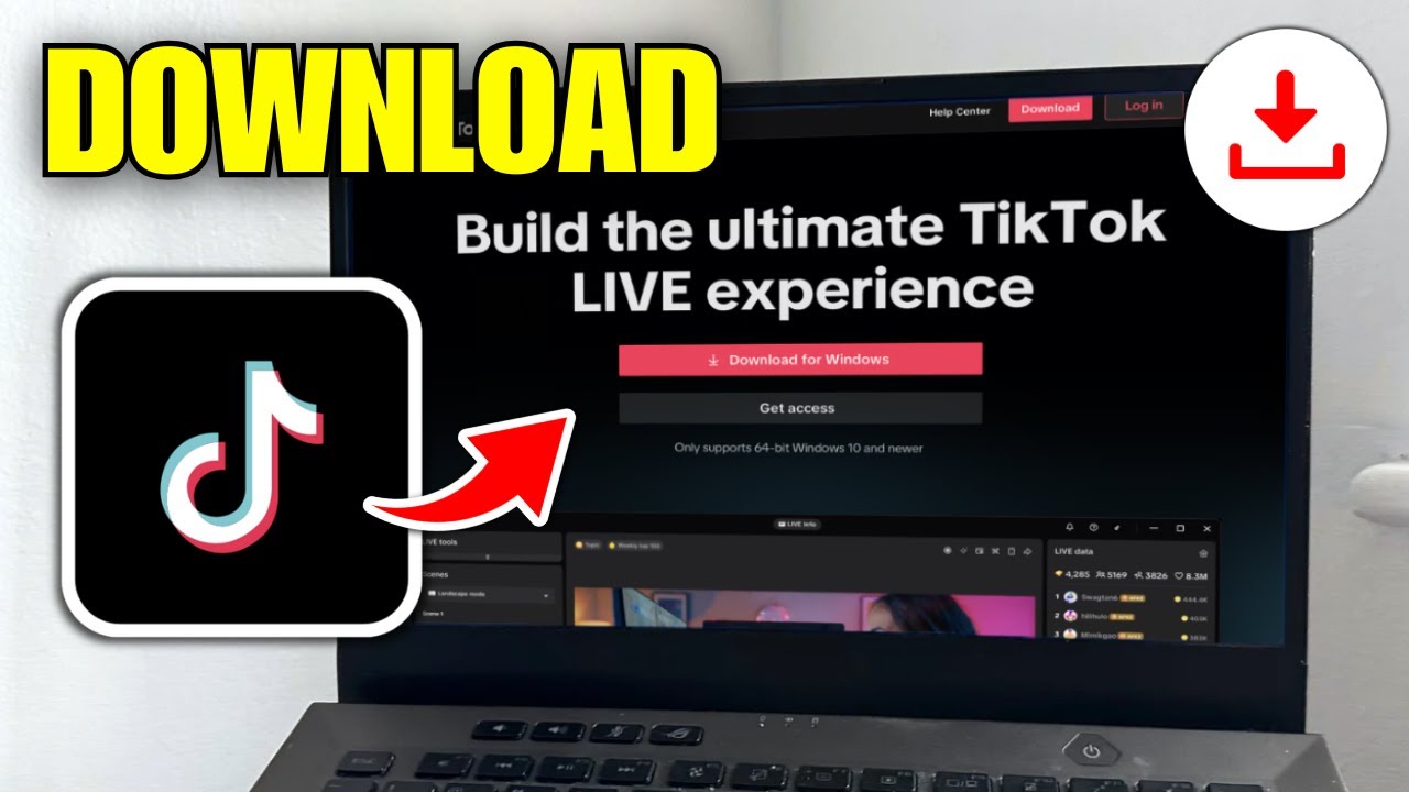 Как скачать TikTok Live Studio (ПК и ноутбук)