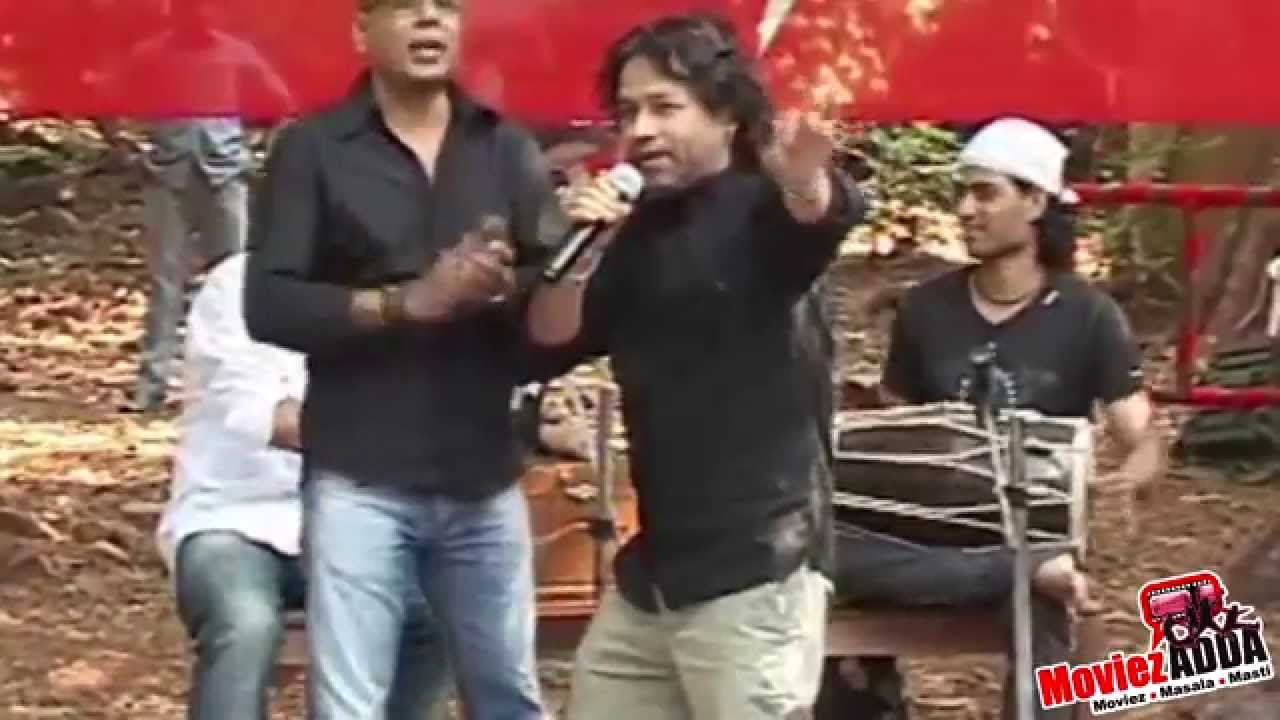 Vijay Verma and Kailash Kher Sings 'Mehangai Song' With Prakash Jha   Chakravyuh On Location