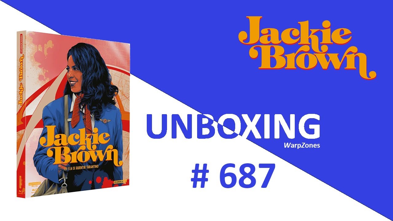 Unboxing / Déballage # 687 Jackie Brown SteelBook 4K