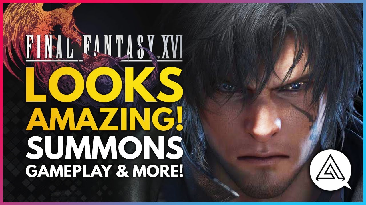 New FINAL FANTASY 16 Looks AMAZING! Huge Summons, Gameplay & Trailer