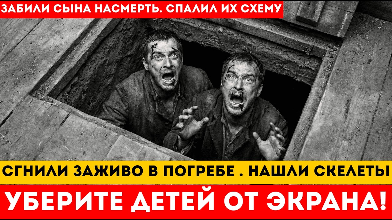 СМЕРТЬ В МУКАХ ЗА 3 ДНЯ. ЗАКРЫЛ ОБОИХ В ПОГРЕБЕ. МЕСТЬ ЗА СЫНА. РАСКРЫЛ ОБОРОТНЕЙ В ПОГОНАХ