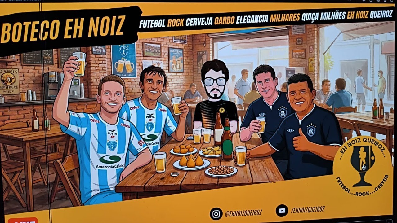 REMO X PAYSANDU |  FALAR DE REXPAs e seus jogadores MEMORÁVEIS | BOTECO EhNoiz