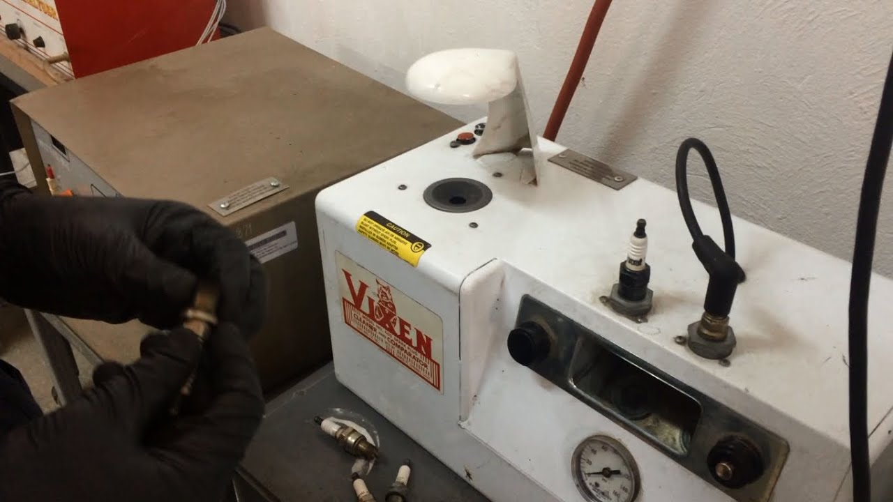 Buji temizleme ve kıvılcım kontrolü -Spark plug cleaning and spark control