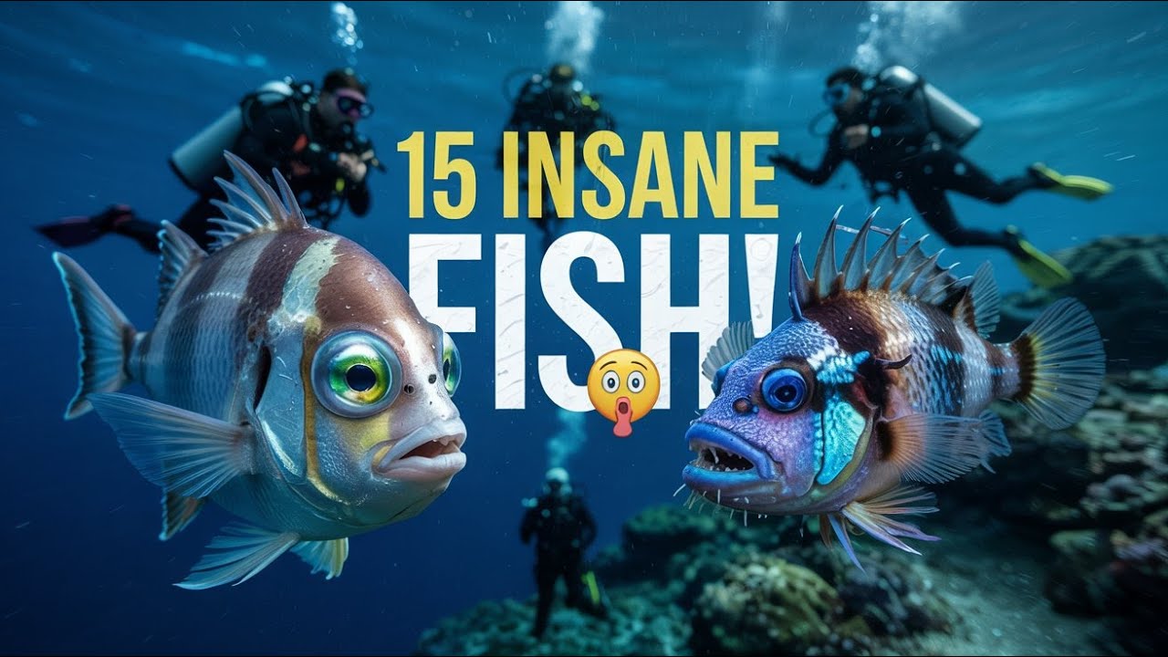 Top 15 Most Exotic and Rare Fish in the World (You Have Never Seen Before)