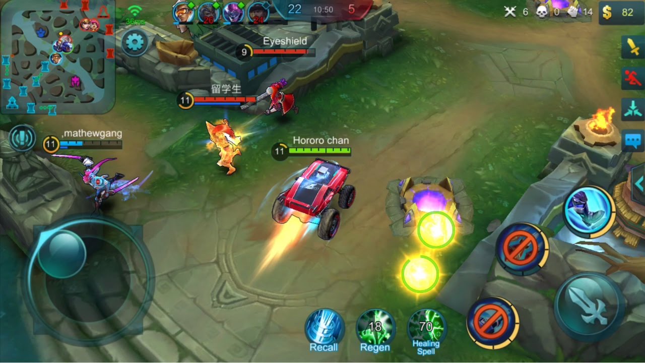 MOBILE LEGENDS MOST DURABLE TANK MUSTANG JOHNSON