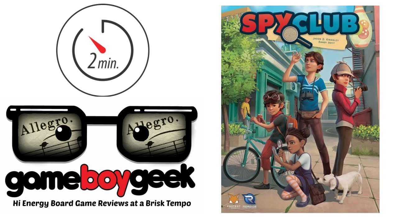 Spy Club (2-min Allegro) Review with the Game Boy Geek