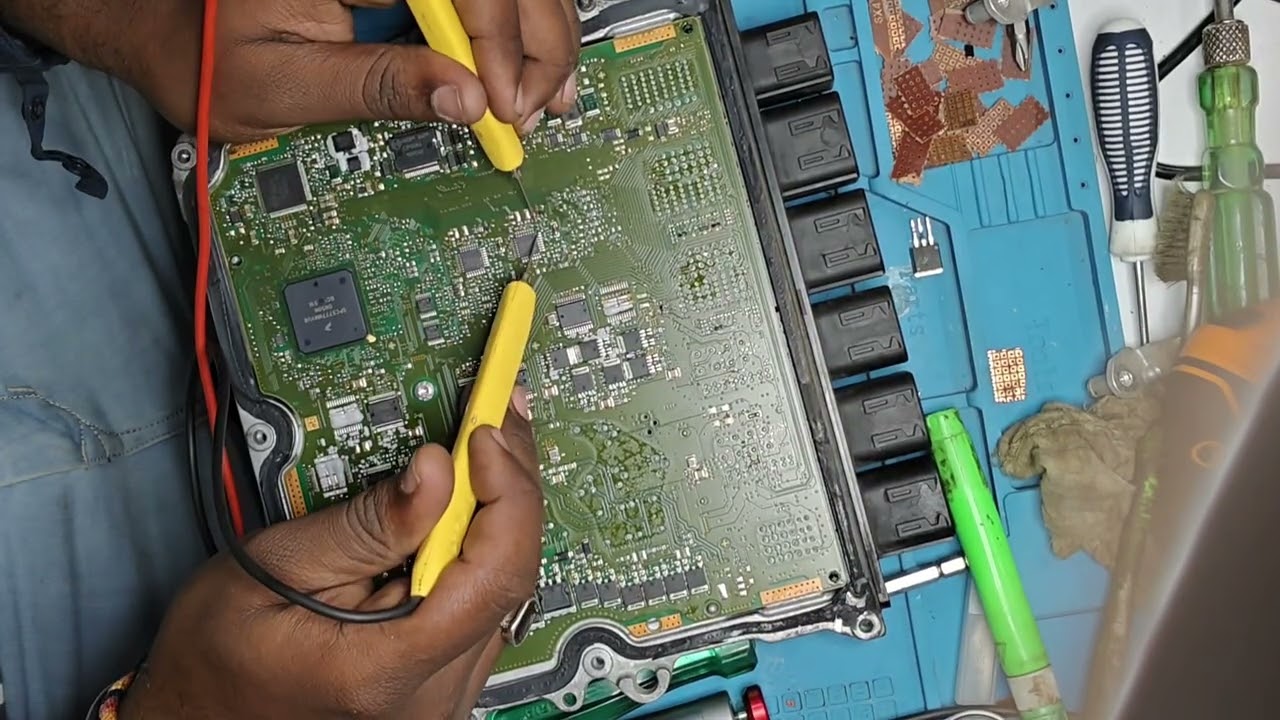 BMW ECM repair successful