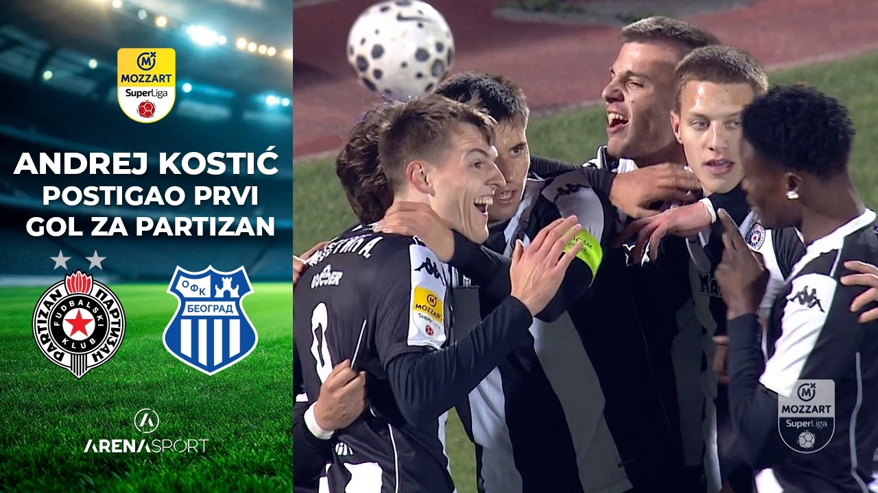 ANDREJ KOSTIĆ POSTIGAO PRVI GOL ZA PARTIZAN I Partizan - OFK Beograd I 28. februar 2026