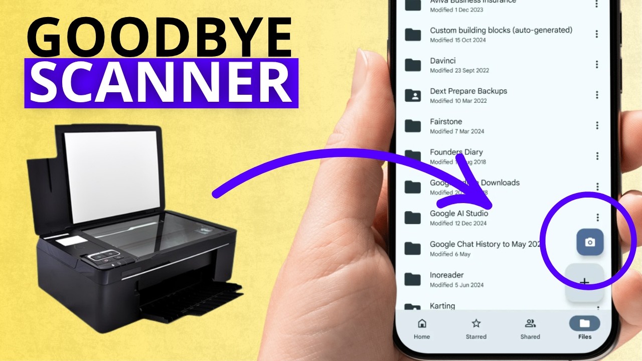 Stop Using Scanners. Google Drive Does it All (but better)