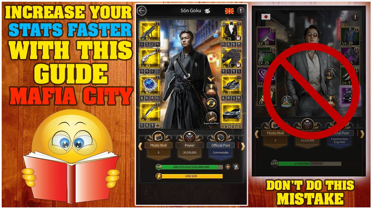 How To Increase Your Stats Faster If You're Stuck - Mafia City