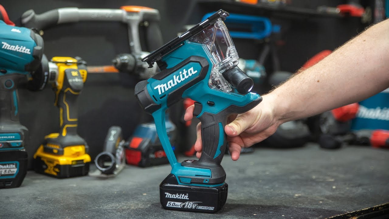Резак для гипсокартона Makita с лезвием Maxkil (DSD180)