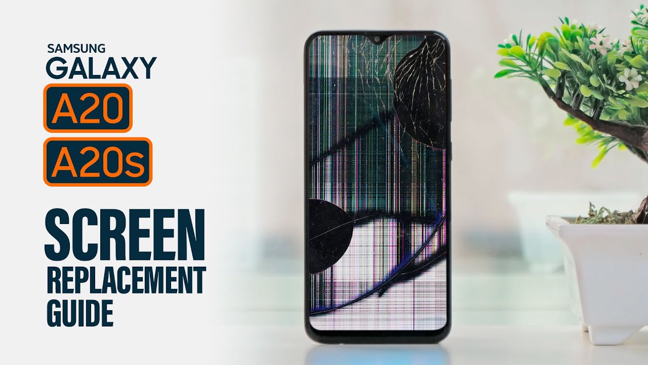 Замена сенсорного экрана на Samsung Galaxy A20
