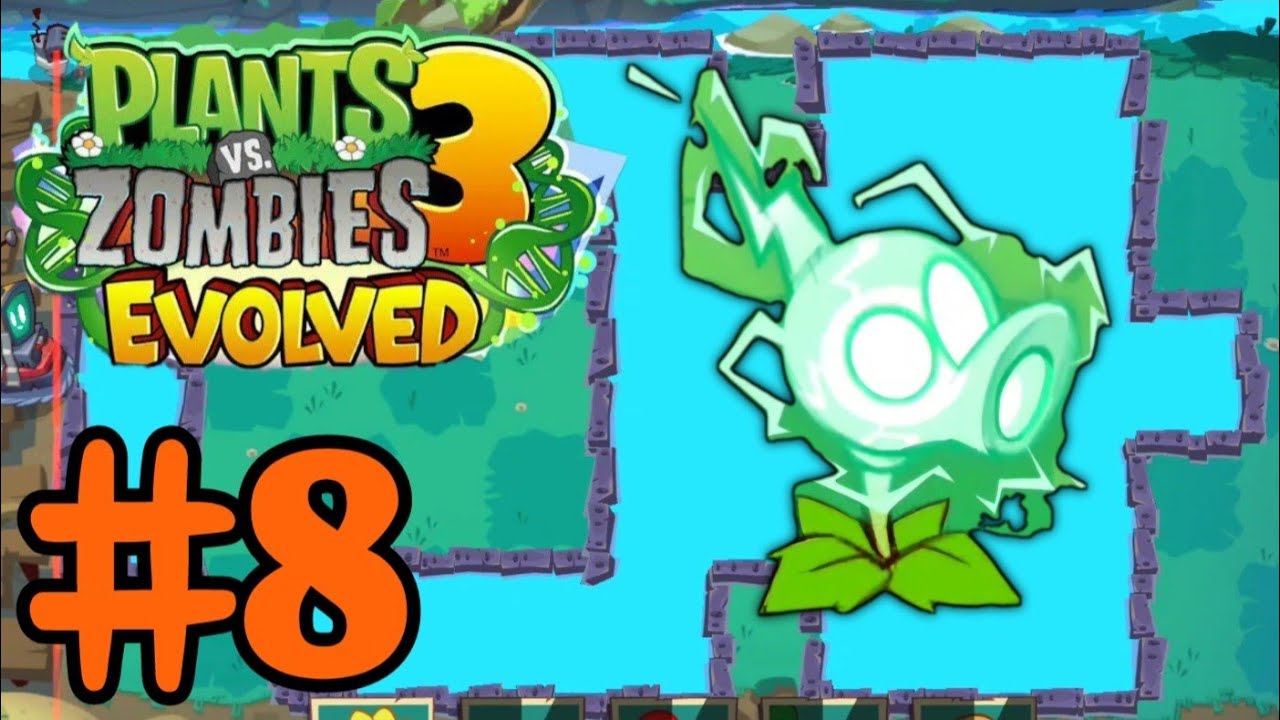 Unlocking Electric Peashooter! | Plants vs. Zombies 3: Evolved Gameplay #8