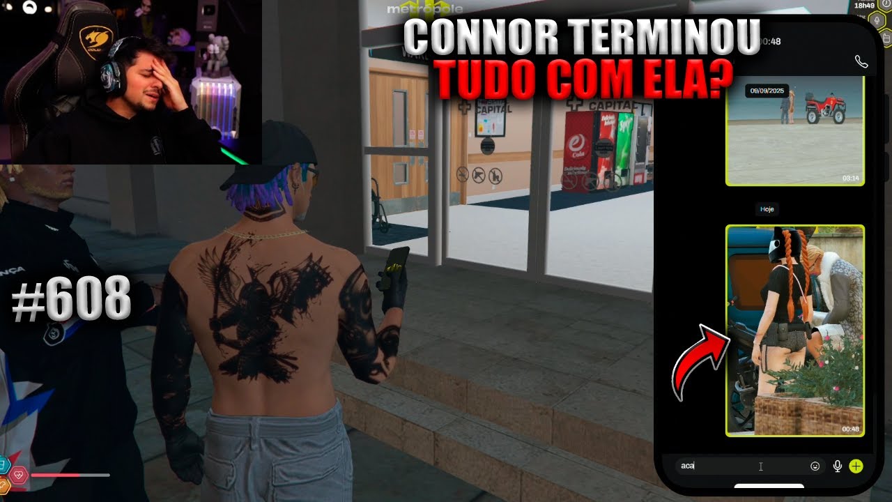CONNOR TERMINOU TUDO COM ELA? EP 608