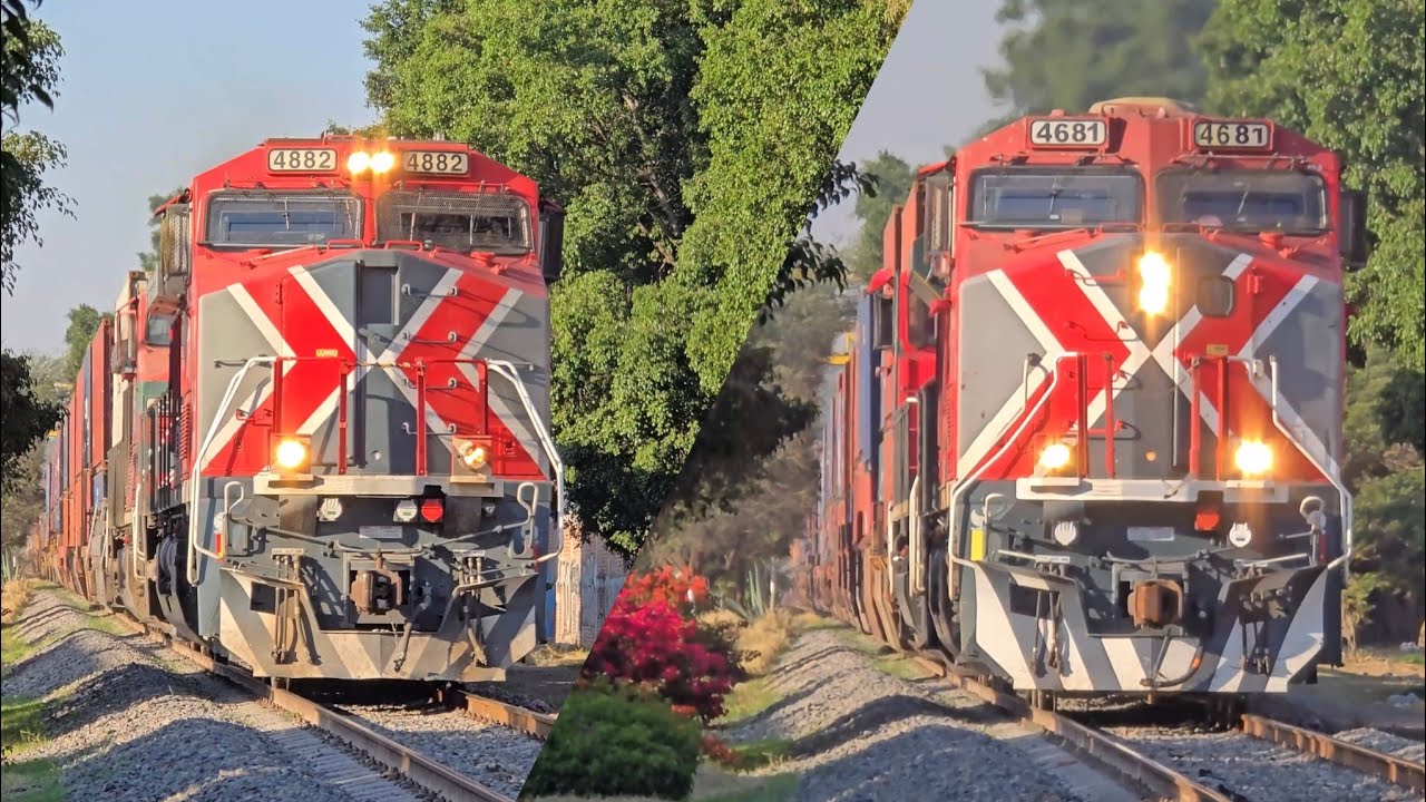 ¡LOS PRIMEROS TRENES DE FERROMEX 2026! Trenes intermodales LLEGANDO A IRAPUATO!