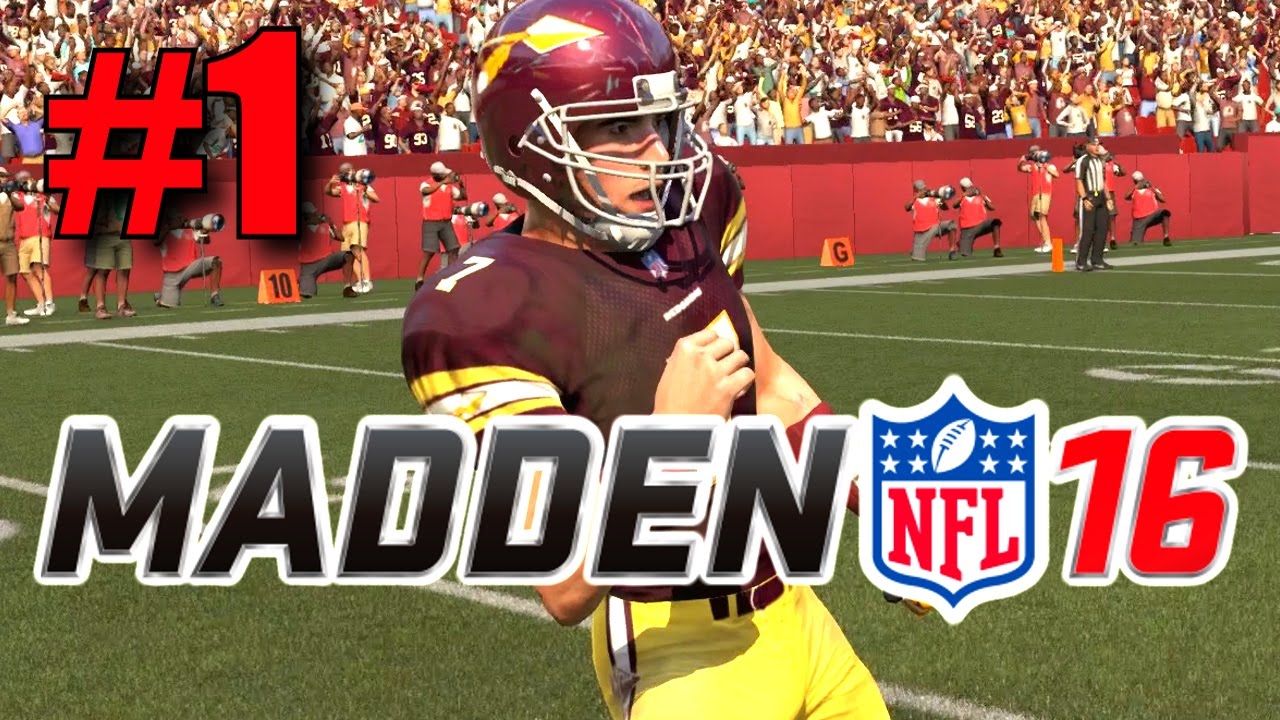 Режим карьеры Madden 16 — Часть 1 — Дебют Джо Неро в НФЛ! (Redskins против Dolphins, Неделя 1)